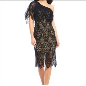 Dress the Population Black Lace Dress